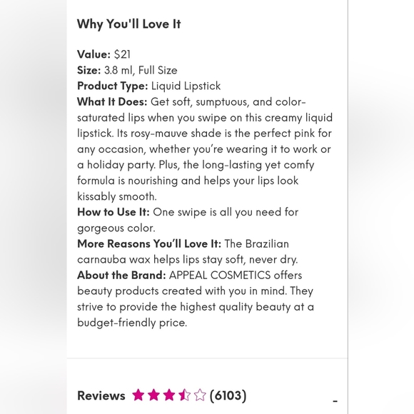 Ultra Creme Liquid Lipstick in shade: Muse - Picture 5 of 6